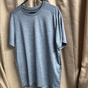 Men's Heathered Blue Short Sleeve Tee